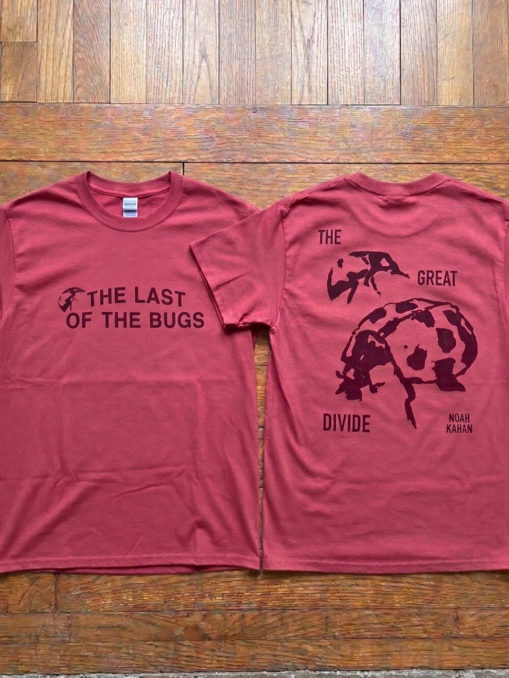 Comfort Colors Red Graphic 'The Last of the Bugs' Tee